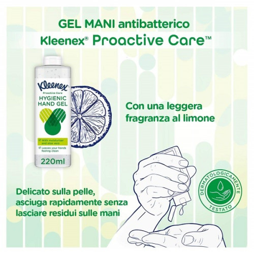 Gel Higienizante PPAA 220 ml. Kleenex
