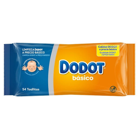 Toallitas Dodot Básico (54 Und.)