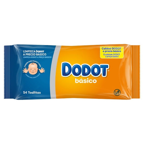 Toallitas Dodot Básico (54 Und.)
