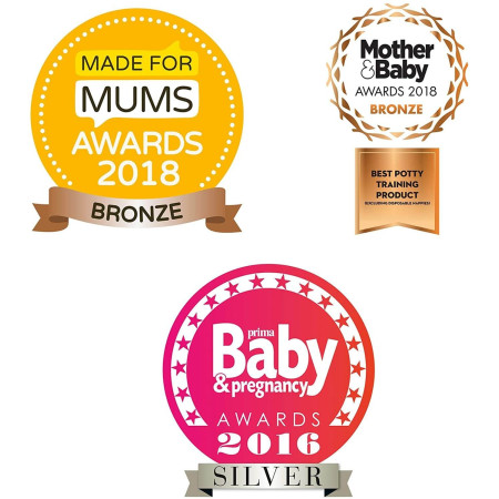 Pañal de Aprendizaje +3 años "Capitán Zanahoria".  Bambino Mio