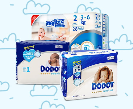 pa&ntilde;ales por tallas 0 1 2 y 3