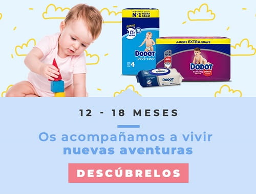 Productos Dodot de 12 a 18 meses