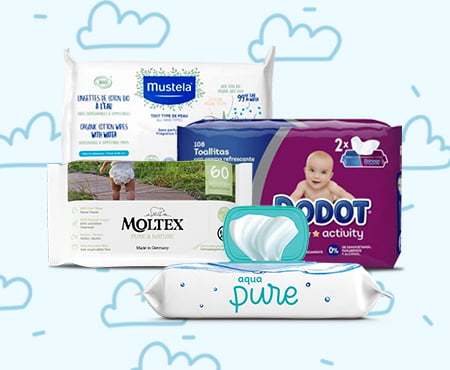 toallitas para beb&eacute;s